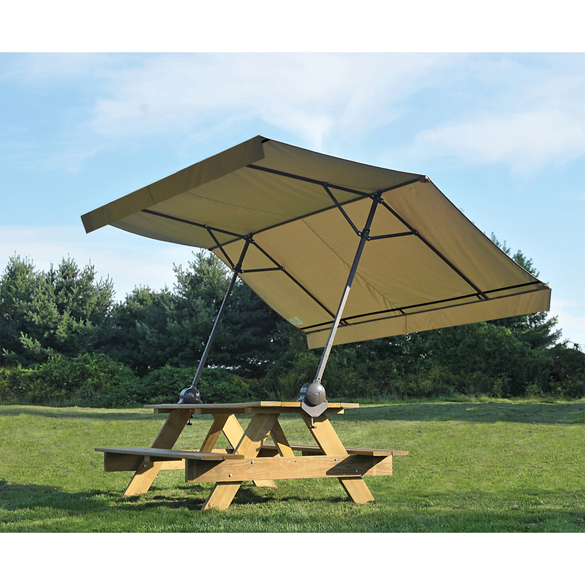 ShelterLogic Quick Clamp Canopy - 10ft. x 7ft., Adjustable Tilt, UV-Treated, Blue, Model# 14553